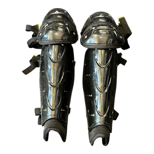 Vist Large View of Product Image Which is Used All-Star SHIN PROTECTOR LP1 Umpire Leg Guards 17"
