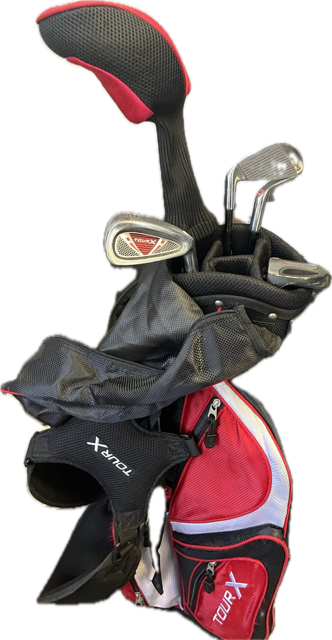Vist Large View of Product Image Which is Used Tour Jr TOUR X Jr Golf Club Set RH 6 Piece
