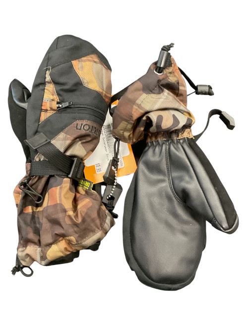 Vist Large View of Product Image Which is Used Burton Outerwear Boys Gloves Brown XS