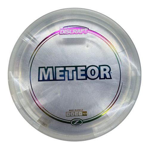 Vist Large View of Product Image Which is Used Discraft BIG Z METEOR Disc Golf Mid Range Clear 174g