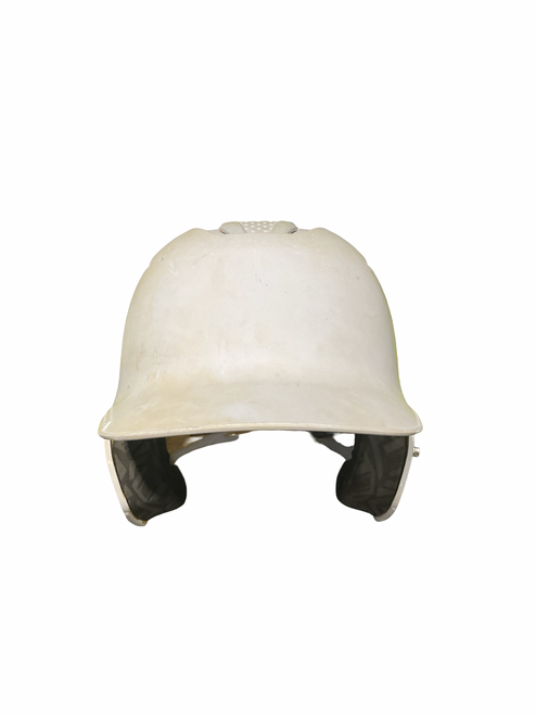 Vist Large View of Product Image Which is Used Evoshield WHITE BB HELMET Batting Helmet No Mask White XL