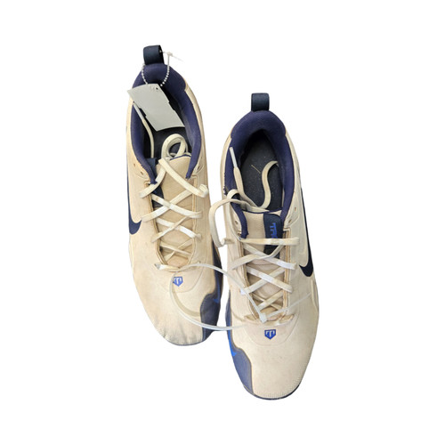 Vist Large View of Product Image Which is Used Nike TROUT BB CLEATS SZ9 BB/SB Cleats White Senior 9