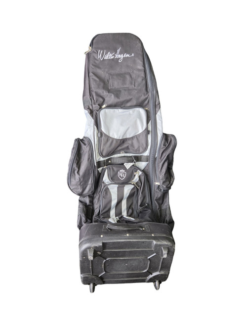 Vist Large View of Product Image Which is Used Walter Hagen TRAVEL BAG SOFT WHEELED Travel Bag Black