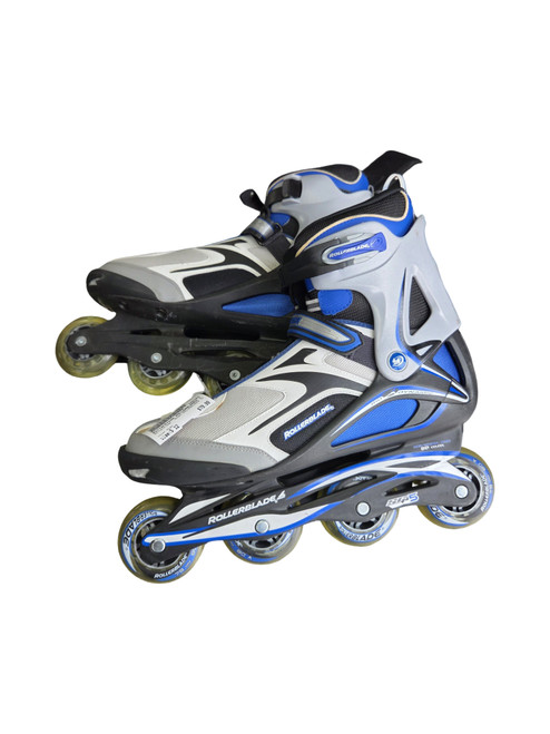 Vist Large View of Product Image Which is Used Rollerblade ROLLERBLADES 12 Senior Rec Fitness Skates Grey Senior 12