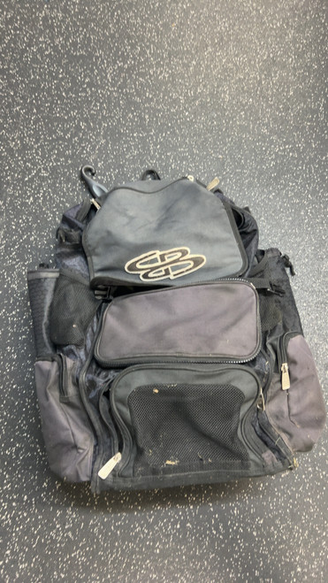 Vist Large View of Product Image Which is Used BoomBah SOFTBALL BAG BB/SB Player Backpack Black