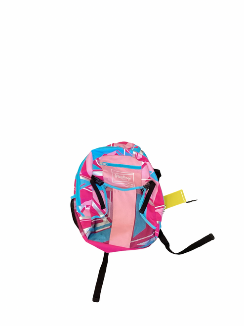 Vist Large View of Product Image Which is Used Rawlings PINK BACKPACK BB/SB Player Backpack Pink