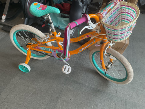 Vist Large View of Product Image Which is Used Schwinn SMARTSTART TRAINING BIKE Training Wheel Bike Girls Yellow 20"