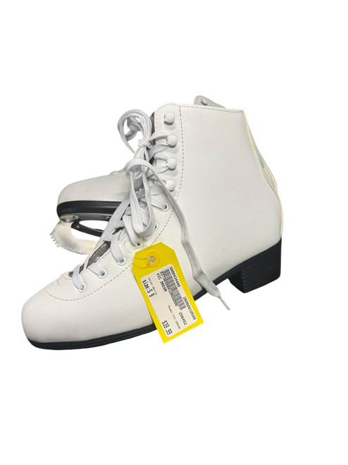 Vist Large View of Product Image Which is Used VIC DREAM WomensFigure Skate White Senior 9
