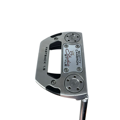 Vist Large View of Product Image Which is Used Titleist SCOTTY CAMERON STUDIO STYLE FASTBACK 1.5 Mens Putter RH 34”