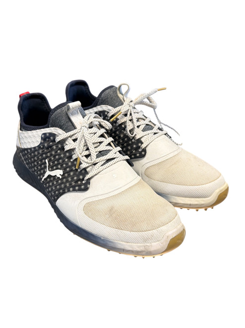 Vist Large View of Product Image Which is Used Puma Mens Golf Shoes Black Senior 10