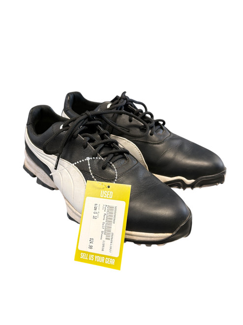 Vist Large View of Product Image Which is Used Puma Mens Golf Shoes Black Senior 10
