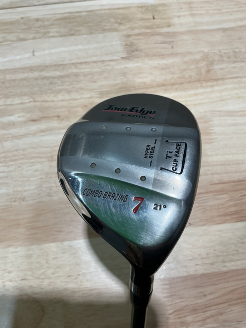 Vist Large View of Product Image Which is Used Tour Edge EXOTIC Mens Fairway Wood RH 7 Wood