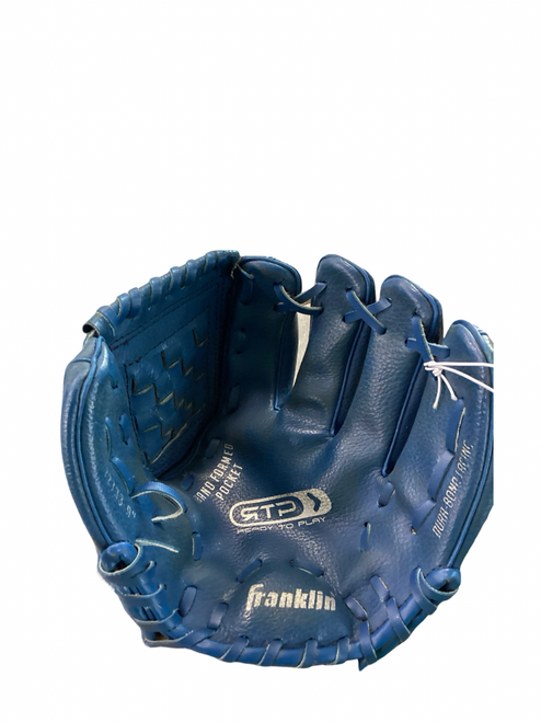 Vist Large View of Product Image Which is Used Franklin RTP BB/SB Glove RH Throw Royal Blue 9"