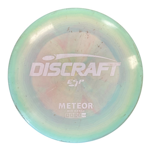 Vist Large View of Product Image Which is Used Discraft METEOR Disc Golf Mid Range Green 175g