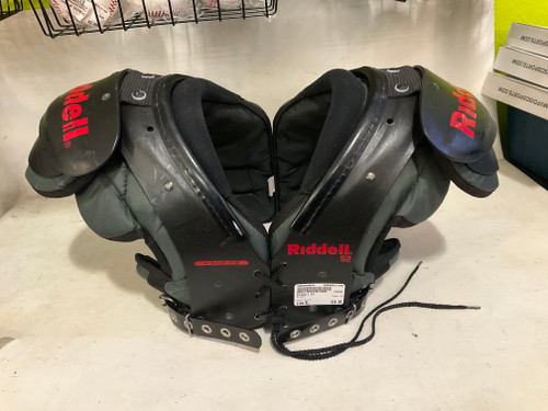 Vist Large View of Product Image Which is Used Riddell S2 FB Shoulder Pads Black XL