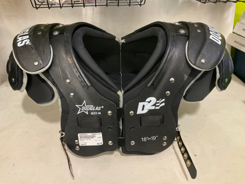 Vist Large View of Product Image Which is Used Douglas 18-19 FB Shoulder Pads Black XL