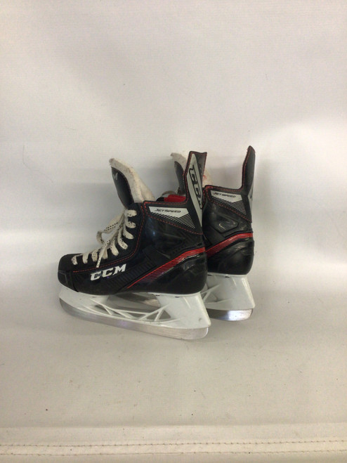 Vist Large View of Product Image Which is Used CCM JETSPEED FT455 Intermediate Hockey Skate Intermediate 4.0