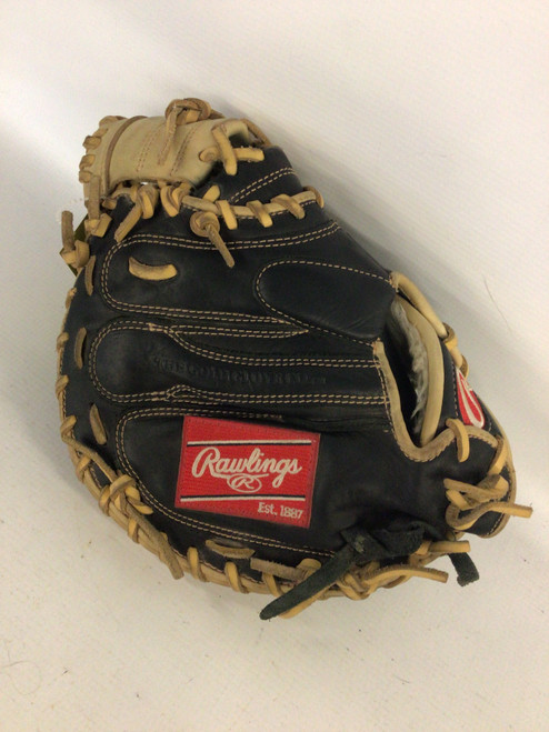 Vist Large View of Product Image Which is Used Rawlings PRO DESIGN GGECM325B BB/SB Catchers RH Throw Black 32 1/2"