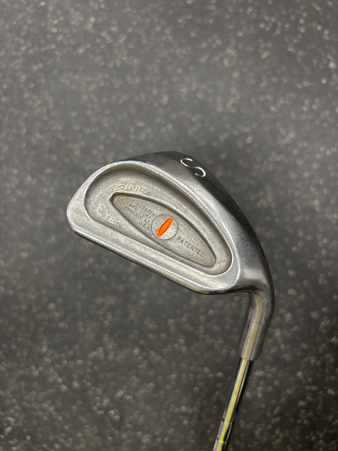 Vist Large View of Product Image Which is Used Ping EYE ORANGE DOT Golf Wedge Mens RH Sand Wedge