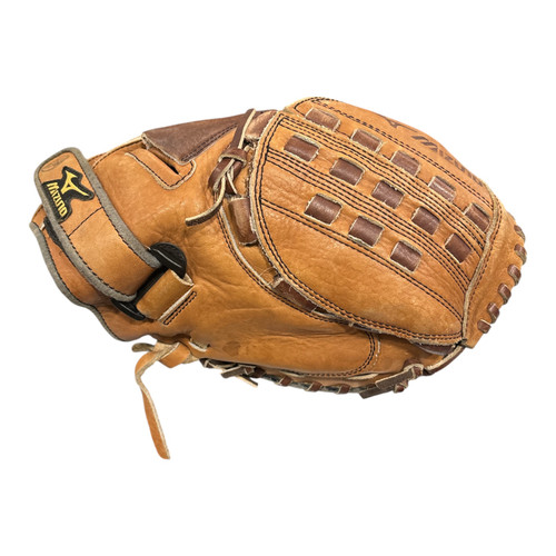 Vist Large View of Product Image Which is Used Mizuno GXS-91 Fastpitch Catchers RH Throw Brown 33"
