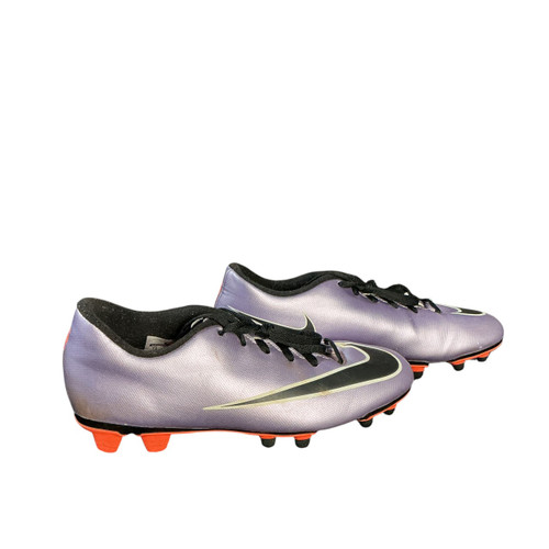 Vist Large View of Product Image Which is Used Nike Soccer Cleats Purple Senior 7.5