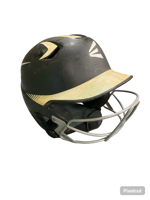 Vist Large View of Product Image Which is Used Easton BATTING HELMET BLACK Batting Helmet w/Mask Black XL