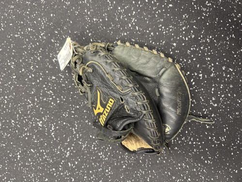 Vist Large View of Product Image Which is Used Mizuno POWER CLOSE BB/SB Catchers RH Throw Black 30"