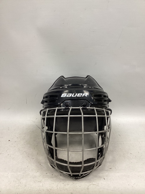 Vist Large View of Product Image Which is Used Bauer IMS 5.0 S NO CERT Helmet Cage Combo Black SM