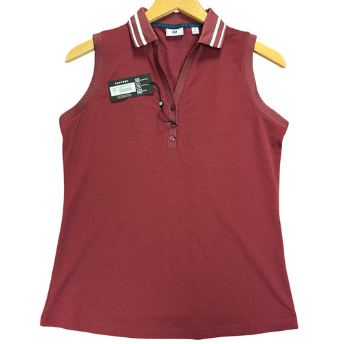 Vist Large View of Product Image Which is Salesman Sample Footjoy Womens Polo - SMALL - Never Worn!!