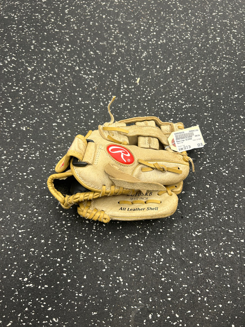 Vist Large View of Product Image Which is Used Rawlings SC105KB BB/SB Glove RH Throw Tan 10 1/2"