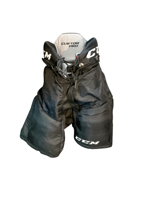 Vist Large View of Product Image Which is Used CCM CUSTOM PRO PANTS Youth Pant Black SM