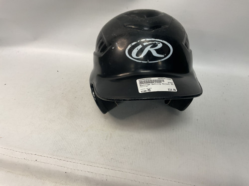 Vist Large View of Product Image Which is Used Rawlings Batting Helmet No Mask Black MD