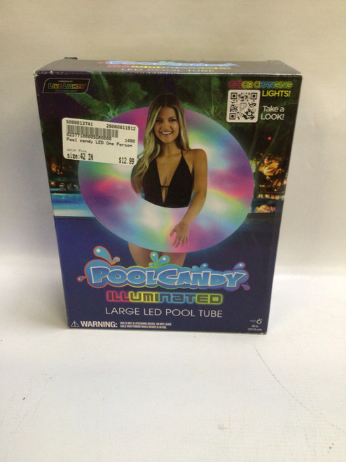 Vist Large View of Product Image Which is Used One Person Tube Pink 42"