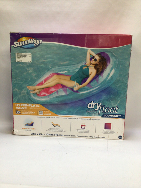 Vist Large View of Product Image Which is Used Swimways One Person Tube Purple 42"