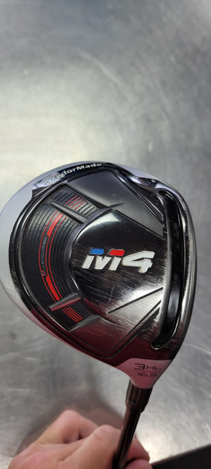 Vist Large View of Product Image Which is Used Taylormade M4 Mens Fairway Wood RH 3 Wood