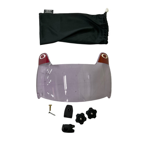 Vist Large View of Product Image Which is Used Oakley FB Visor White Fits all