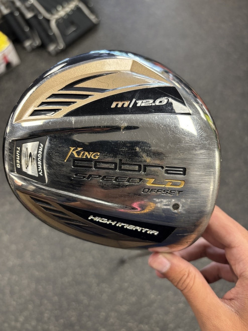 Vist Large View of Product Image Which is Used Cobra 2008 SPEED LD M OS Mens Driver RH 12.0 Degree