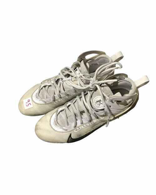 Vist Large View of Product Image Which is Used Nike Adult FB Cleats White Senior 9.5