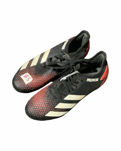 Vist Large View of Product Image Which is Used Adidas Soccer Cleats Black Senior 8.5