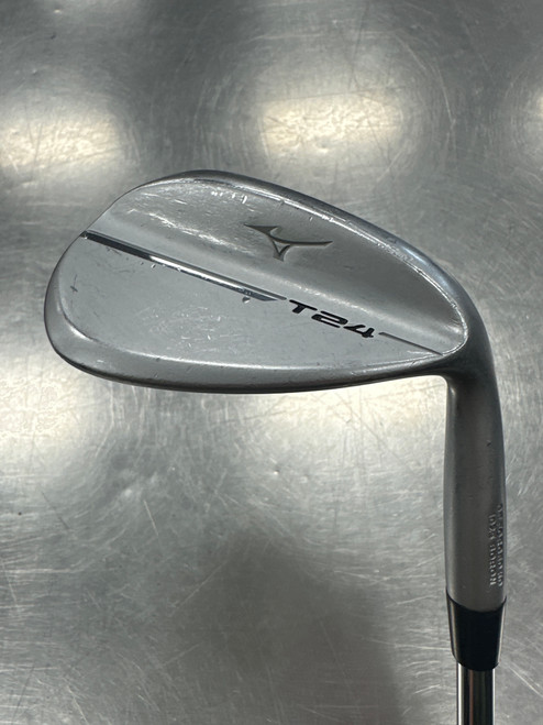 Vist Large View of Product Image Which is Used Mizuno T24 Golf Wedge Mens RH 56 Degree