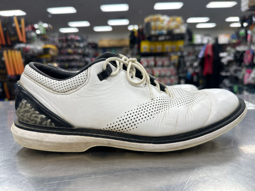 Vist Large View of Product Image Which is Used Nike JORDAN ADG 4 Mens Golf Shoes White And Black Senior 9.5