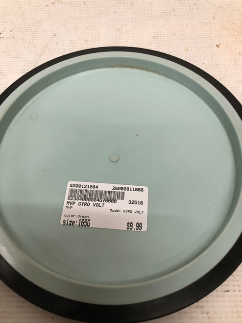 Vist Large View of Product Image Which is Used MVP GYRO VOLT Disc Golf Driver Green 165g