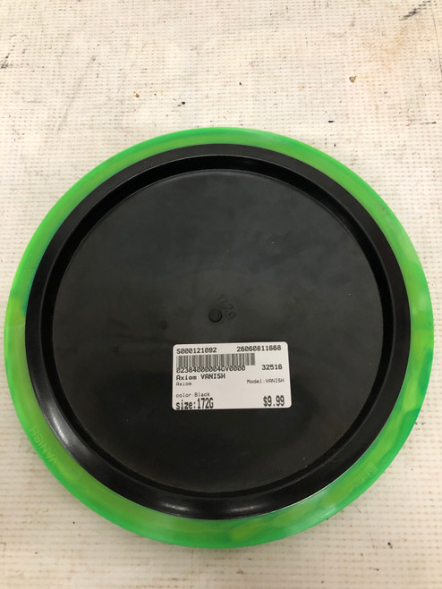Vist Large View of Product Image Which is Used Axiom VANISH Disc Golf Driver Black 172g