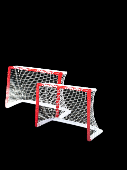 Vist Large View of Product Image Which is New Bauer 30.5IN X 23IN KNEE GOAL SET Street Hockey Goals/Nets