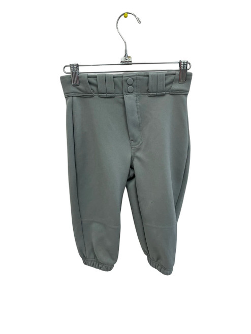 Vist Large View of Product Image Which is Used Easton Grey Boys Medium Knickers Baseball Pants Grey