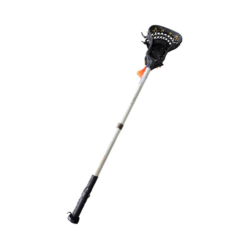 Vist Large View of Product Image Which is Used Warrior BURN CARBON STICK Men Atk/Mid Complete Stick White