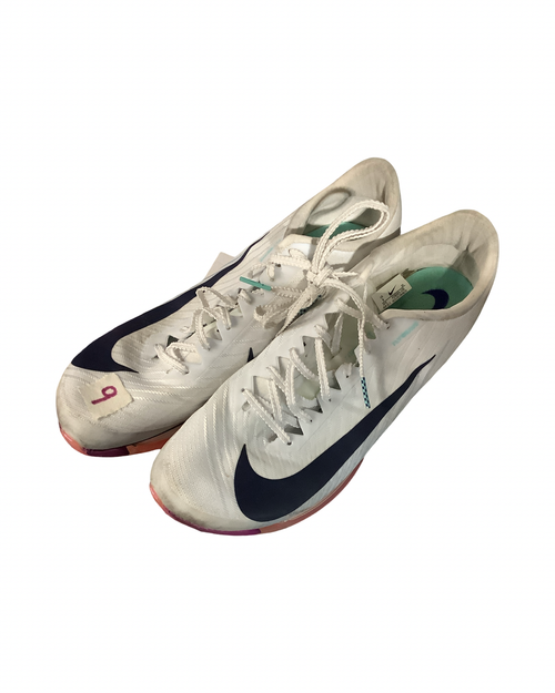 Vist Large View of Product Image Which is Used Nike Track & Field Cleats Adult White Senior 9