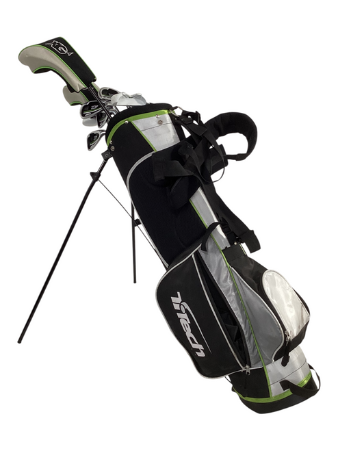 Vist Large View of Product Image Which is Used TITECH XG4 GOLF SET Jr Club Set RH 10 Piece