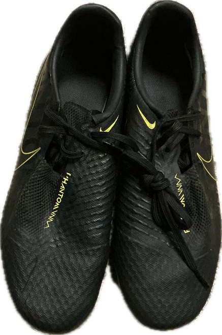 Vist Large View of Product Image Which is Used Nike Soccer Cleats Black Senior 7.5