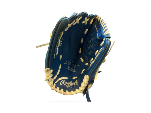 Vist Large View of Product Image Which is Rawlings JOSE REYES Baseball/Softball Glove RH Throw Royal Blue 11"